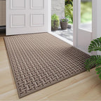 Indoor Door Mat 36x60 Dirt Resistant and Absorbent, Non-Slip Rubber Backing by YDKGL