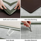 Mattitude Kitchen Mats Set of 2 Cushioned Rugs Anti-Fatigue Mats - Image 4
