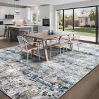 pmtsns Area Rugs 10x14 Living Room: Washable Rug Modern Abstract Neutral Soft - Image 6