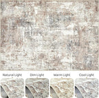 12x18 Rug Living Room: Washable Extra Large Abstract Modern Soft Area Rug Stain - Image 9