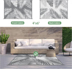 GENIMO Outdoor Rug 4' x 6' Waterproof - Image 2