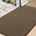 BEQHAUSE Dirt Trapper Door Mat 36" x 60", Non-Slip Washable Doormats Entrance by BEQHAUSE