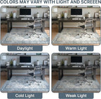 30"x48" Office Chair Mat for Hardwood Tile Floor, Under Desk Carpet Protector - Image 6