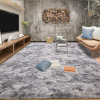Tepook Fluffy Large Rugs for Living Room, Area Rug 6x9 Soft Carpet for Bedroom by Tepook