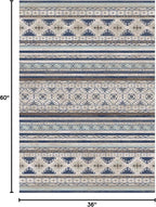 RUGSURE Washable Area Rugs 3' x 5 ' - Image 2