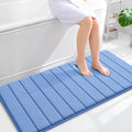 OLANLY Memory Foam Long Bathroom Rugs Runner 47x24, Super Soft Absorbent Bath by OLANLY