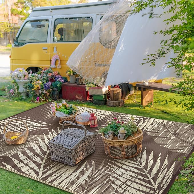 GENIMO Outdoor Rug 6' x 9' Waterproof - Image 3
