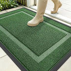 OLANLY Front Door Mat Indoor Outdoor Entrance, Waterproof All-Season, by OLANLY