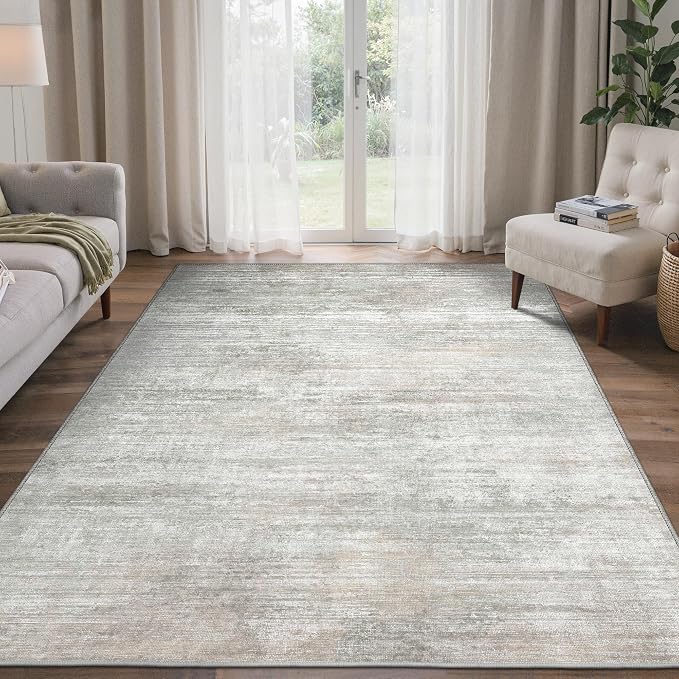 BEIMO Area Rugs 3x5 for Living Room Bedroom, Modern Abstract Machine Washable - Image 2