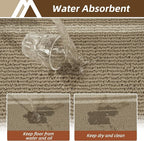 COSY HOMEER Kitchen Rugs Sets 2PCS, Non-Slip Washable Kitchen Mats - Image 5