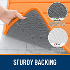 OLANLY Memory Foam Bath Mat 47x24, Super Soft Absorbent Bathroom Rugs, Quick Dry - Image 7
