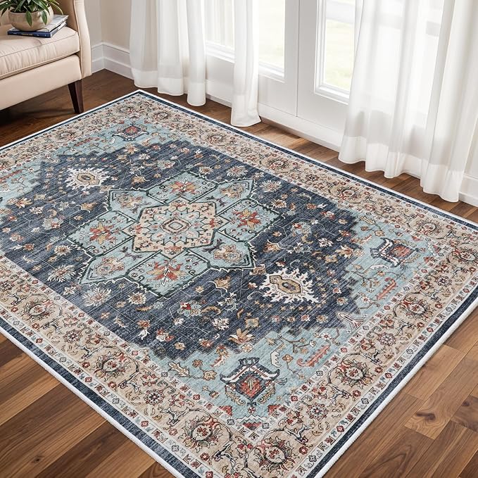 Washable Oriental Area Rug - Image 2