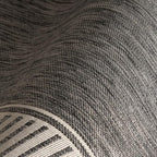 Nuloom Asha Grey/Ivory, Striped Border, Soft and Cozy, High Traffic, Easy Clean - Image 8