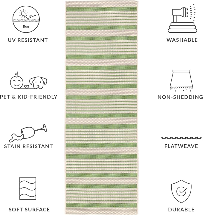SAFAVIEH Washable Rug Outdoor Courtyard Collection - Image 9