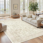Soalmost Area Rugs 5x7, Washable Rug, Stain Resistant 5x7 Area Rugs - Image 2