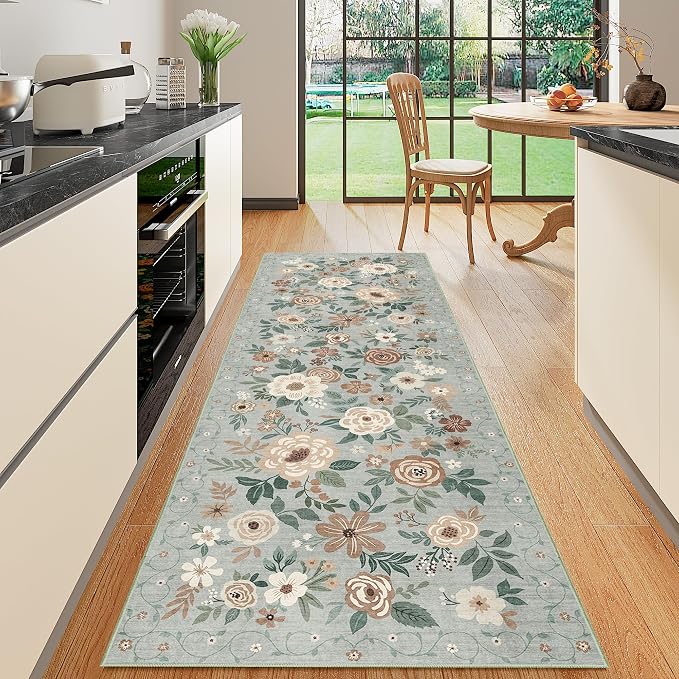 DUKINO Runner Rug, 2.6x8 Kitchen Rugs by DUKINO
