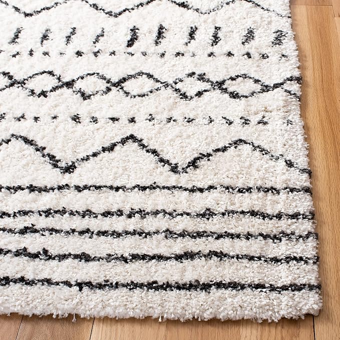 SAFAVIEH Arizona Shag Collection Runner Rug - Image 4