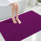 OLANLY Large Bathroom Rugs 47x32, Extra Soft Absorbent Chenille Bath Rugs by OLANLY