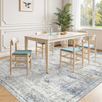 6x9 Area Rugs for Living Room, Soft Low Pile Indoor Washable Rugs for Bedroom - Image 3