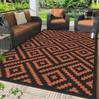 GENIMO Outdoor Rug for Patio, Waterproof Halloween RV Camping Mat Lightweight by GENIMO