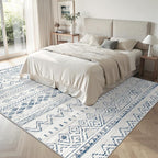 Miukiki 6x9 Area Rug for Living Room Moroccan Washable Rugs Non Slip Indoor - Image 7