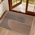 Tangsoo Rainbow Easy Jute Rug, 2x3 Washable Small Area Rug by Tangsoo