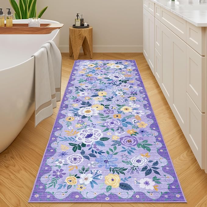 DUKINO 2x6 Runner Rug for Hallway, Washable Kitchen Rug - Image 6