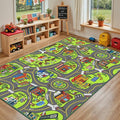 Upgrade Ultra Non Slip Kids Car Rug, Kids Road Playmat Rug by ArenaRug