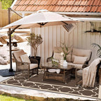 GENIMO 5' x 8' Outdoor Rug Waterproof - Image 2