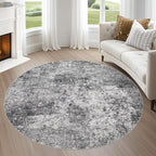 DMOYEST 6ft Round Area Rug Living Room Rugs by DMOYEST