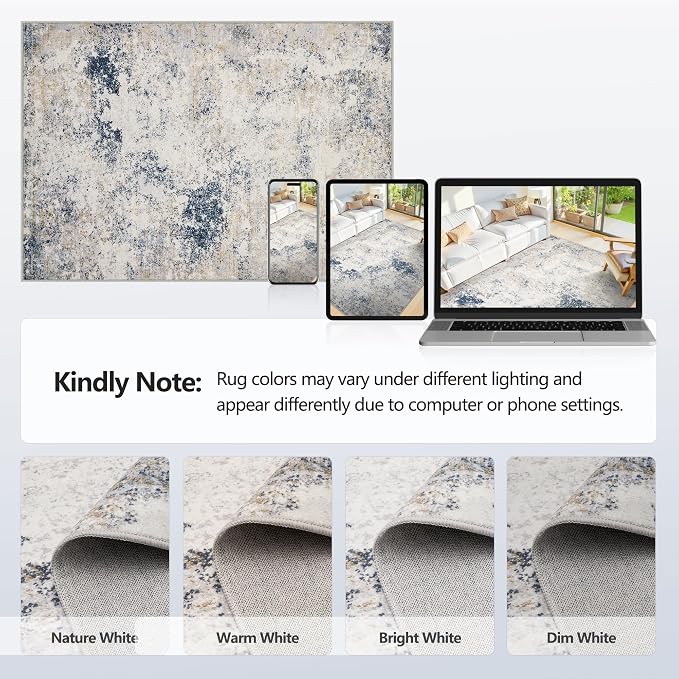5x8 Washable Area Rugs - Image 7