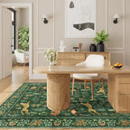 DUKINO 4x6 Rug, Washable Animal Area Rug - Image 5