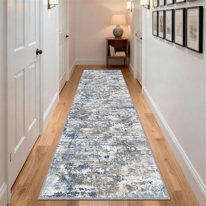 Washable Carpet Runners for Hallway 8ft-Non Slip Floor Runners for Dogs - Image 6