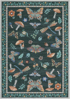 Mushroom 8 X 10 Rug for Living Room Non Slip Washable 8x10 Rug for Bedroom - Image 4