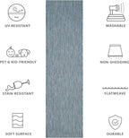 SAFAVIEH Outdoor Runner Rug 2'3"x8' - Image 6