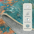 Lahome Modern Abstract Area Rug 6x9 Rugs - Image 6