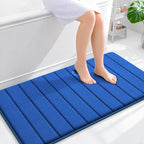 OLANLY Memory Foam Bath Mat 44x24, Super Soft Absorbent Bathroom Rugs, Quick Dry by OLANLY