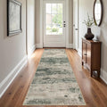 BEIMO Runner Rug for Hallway Kitchen, Soft Modern Abstract Throw Rugs, Low Pile by BEIMO