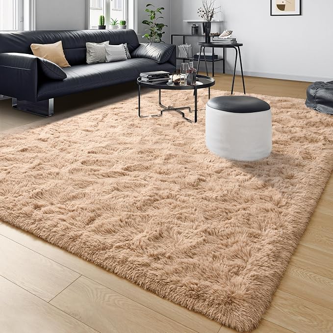 Tepook Super Soft Fluffy Rugs for Living Room, Area Rugs 8x10 for Bedroom - Image 8