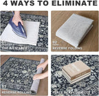 KILOCOCO Hallway Runner 2x7 Rug Runner Printed Vintage Floral Washable Kitchen - Image 8