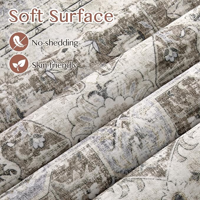 Tortania 6' Square Area Rug Living Room Rugs - Image 5