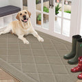 BEQHAUSE Dirt Trapper Door Mat 36" x 60", Doormat Non-Slip Entryway Rugs by BEQHAUSE