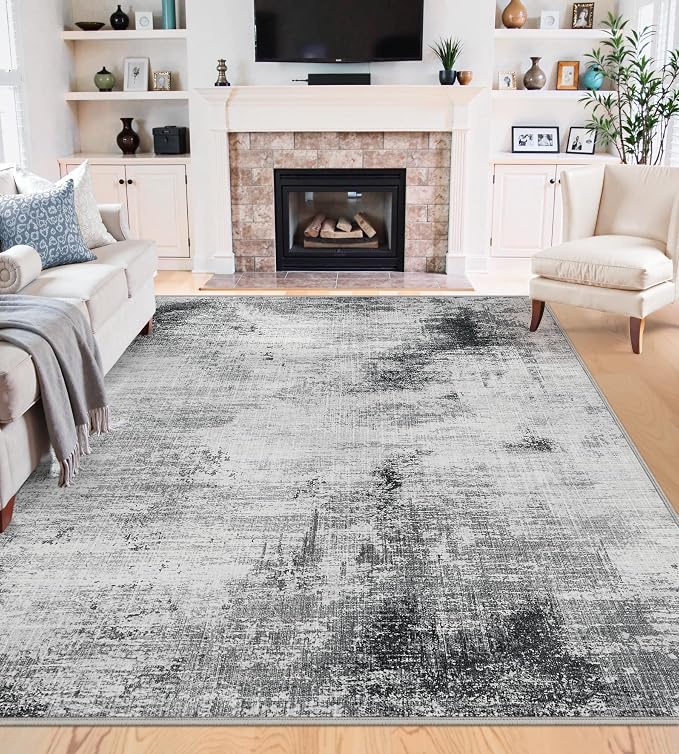 7x9 Washable Area Rugs by KiginaraArt