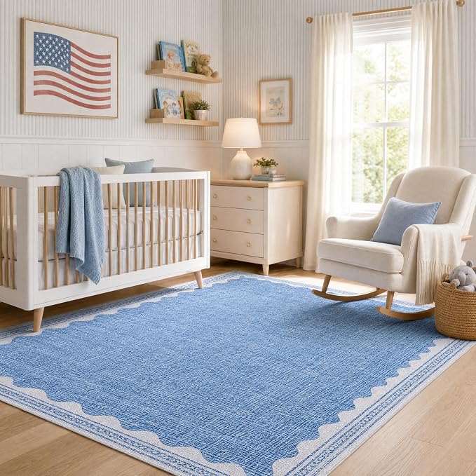 GarveeHome 4 x 6 Rug Non-Slip Washable Low-Pile Carpet - Image 2