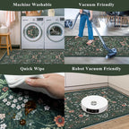 3 Piece Kitchen Rug Set, Washable Non-Slip Kitchen Mats - Image 7
