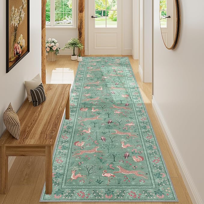 DUKINO Runner Rug, 2x8 Washable Kitchen Rugs - Image 4