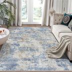 5x7 Area Rugs for Living Room Rug Washable: Modern Rug for Dining Room Bedroom by Aelenmu