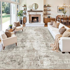 12x14 Area Rug for Living Room – Washable Non-Slip Soft Extra Large Carpet for - Image 2