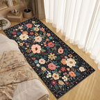 DUKINO 3x6 Runner Rug, Washable Soft Floral Hallway Runner Rug - Image 3