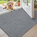 Color&Geometry Ultra Thin Indoor Door Mat 36"x56", Non Slip Rubber Backed Dirt by COLORG